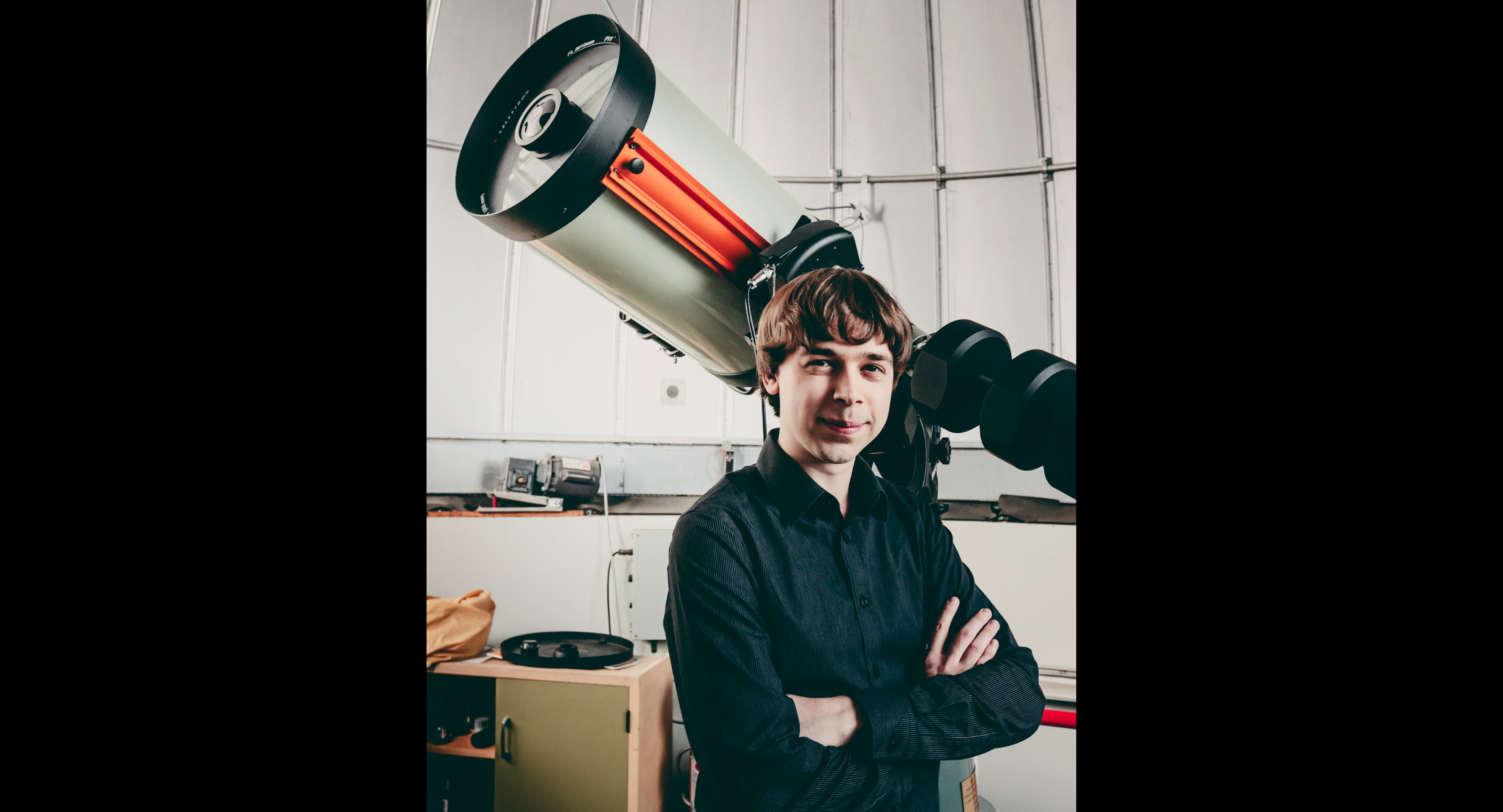 Connor Stone at the Queen's Observatory